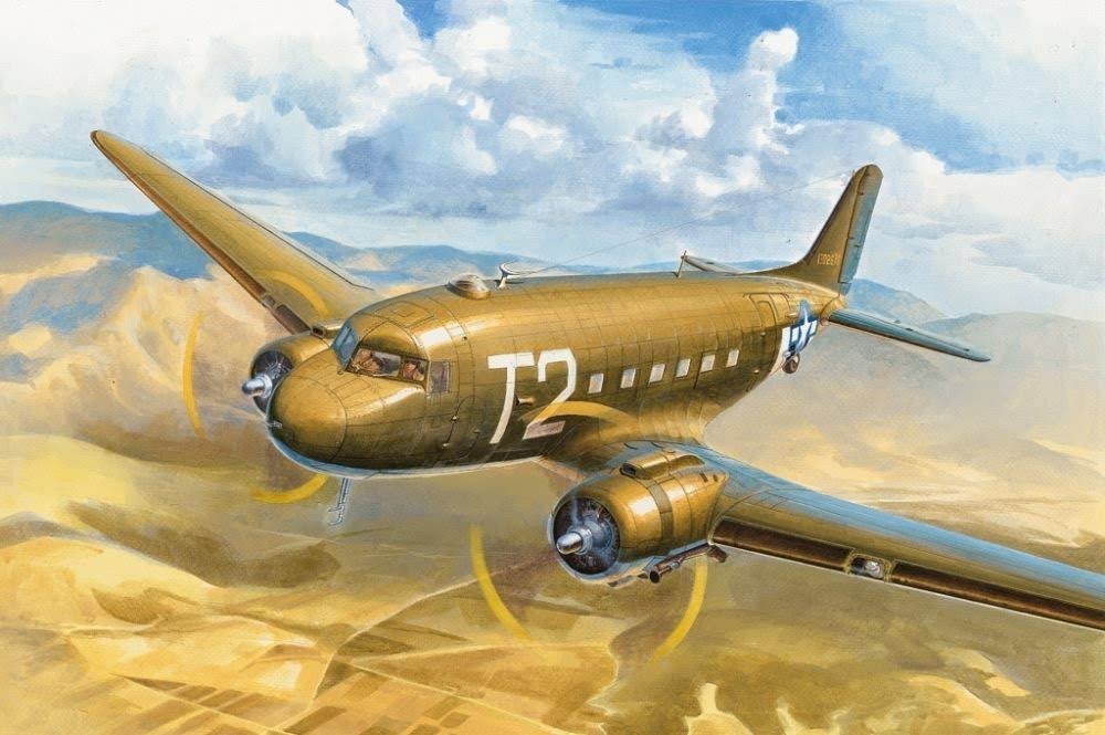 1/72 C-47D Skytrain Scale Model G292483