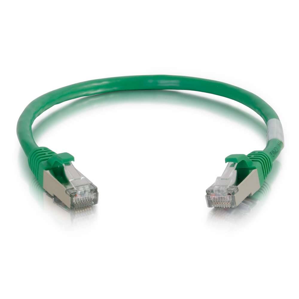 150ft Cat5e Molded Shielded (STP) Network Patch Cable, Green D76565