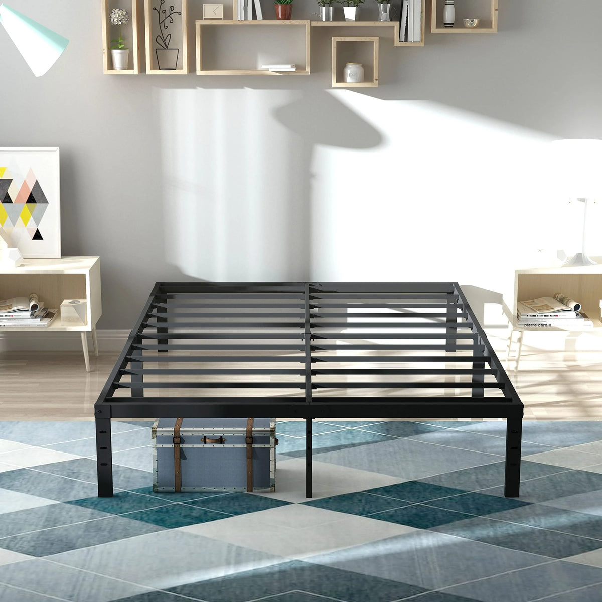 14'' Heavy Duty Full Metal Platform Bed Frame P542900
