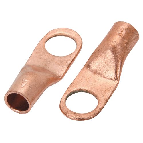 #4 AWG x 3/8 in. Welding Cable Lugs, 2-Piece X347953