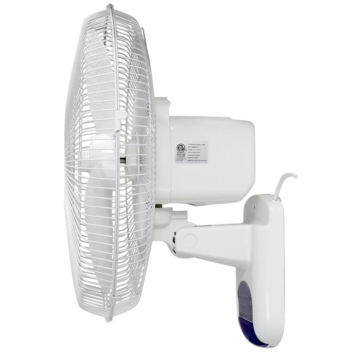 16 Pedestal Wall Fan White D7774