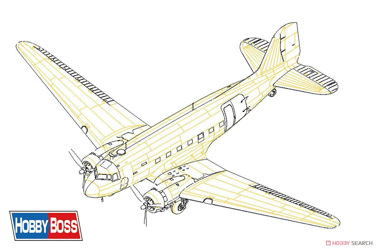 1/72 C-47D Skytrain Scale Model G292483