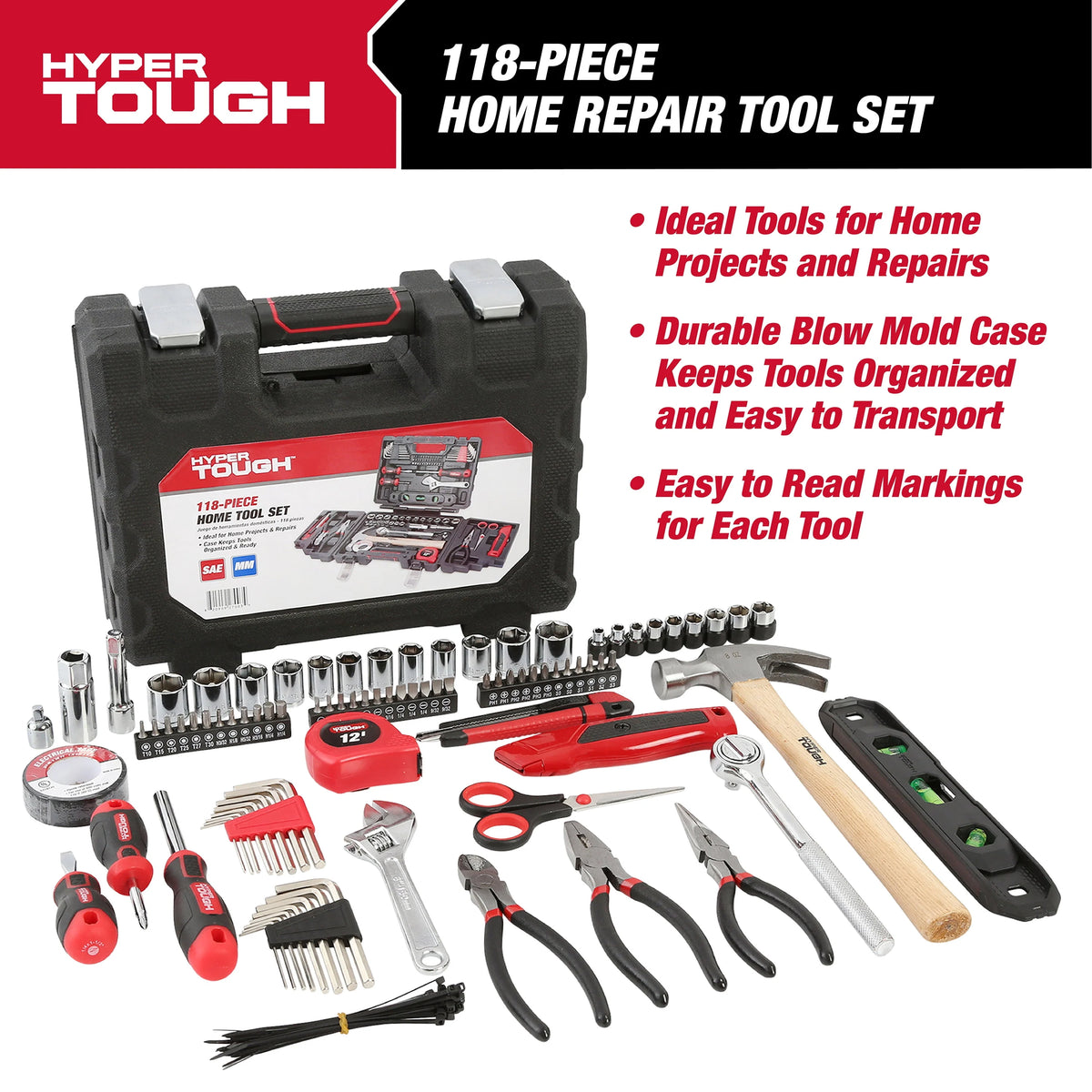 118-Piece Tool Set F3114