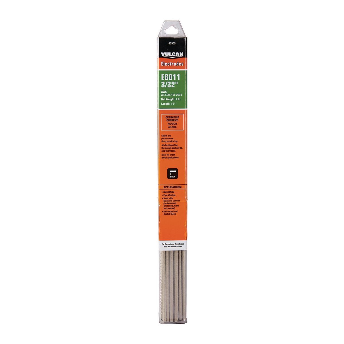 3/32 in. E6011 Welding Electrode, 2 lb. L527
