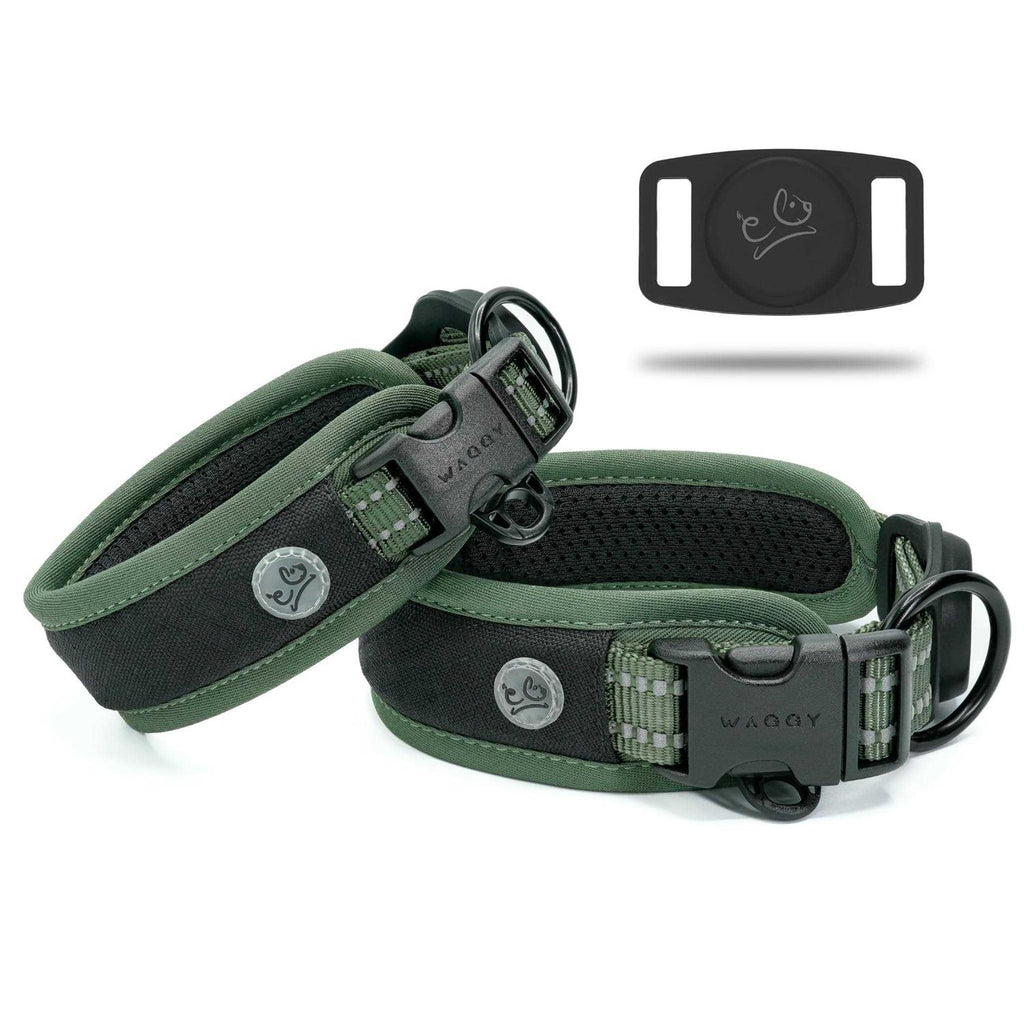 Adjustable Heavy Duty Reflective Padded Dog Collar F5506