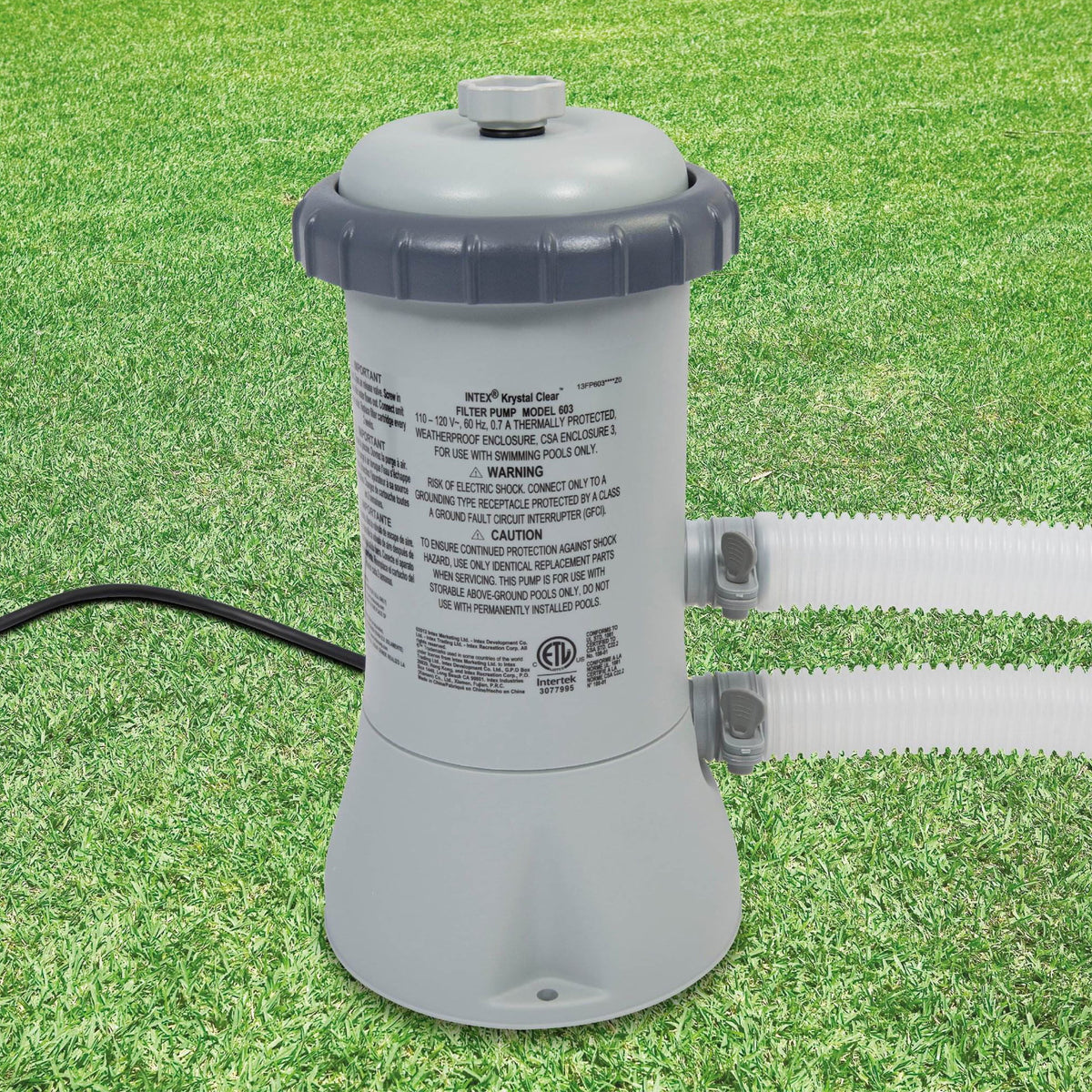 15ft x 33in Above Ground Swimming Pool with Filter Pump W579