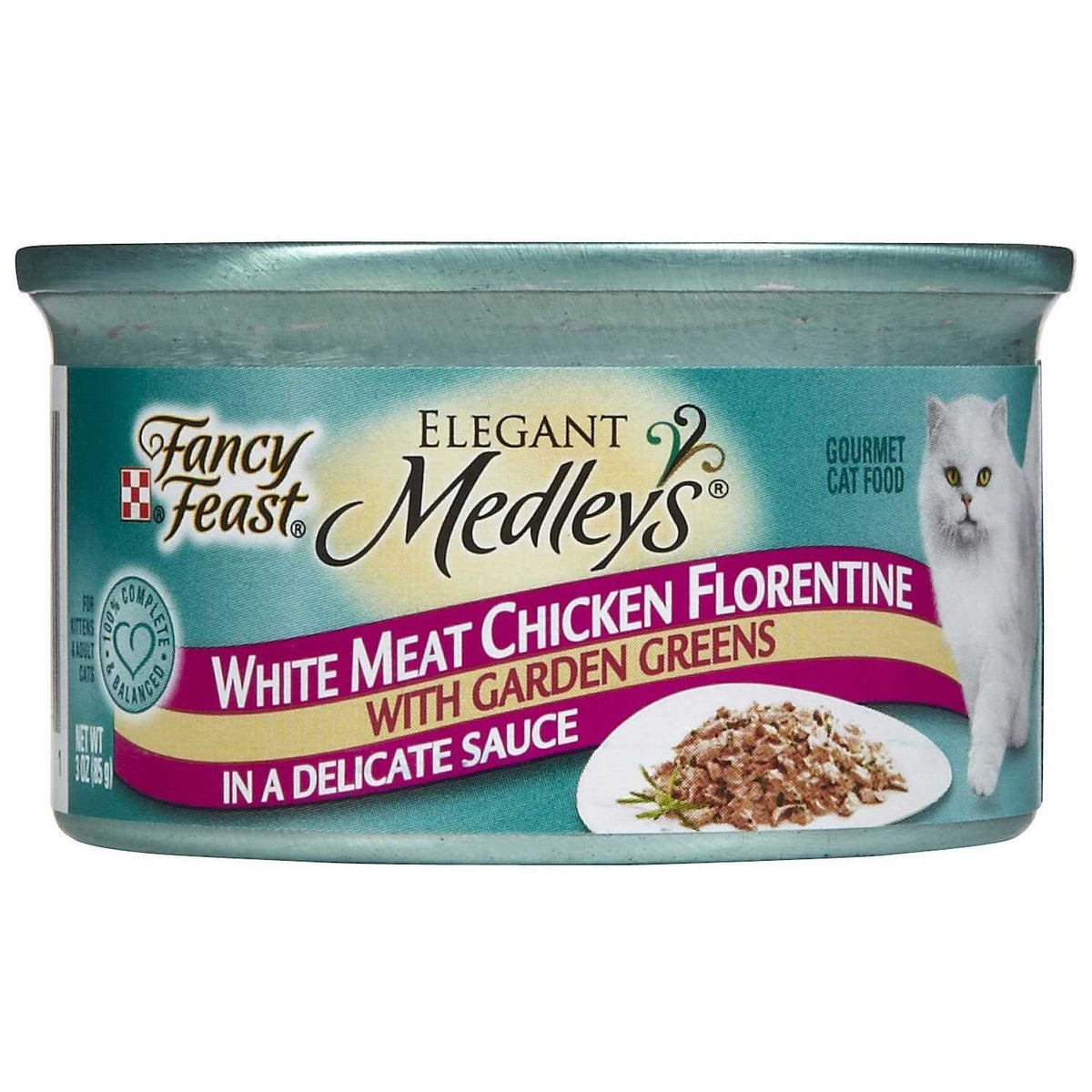 Shredded Cat Food W6154