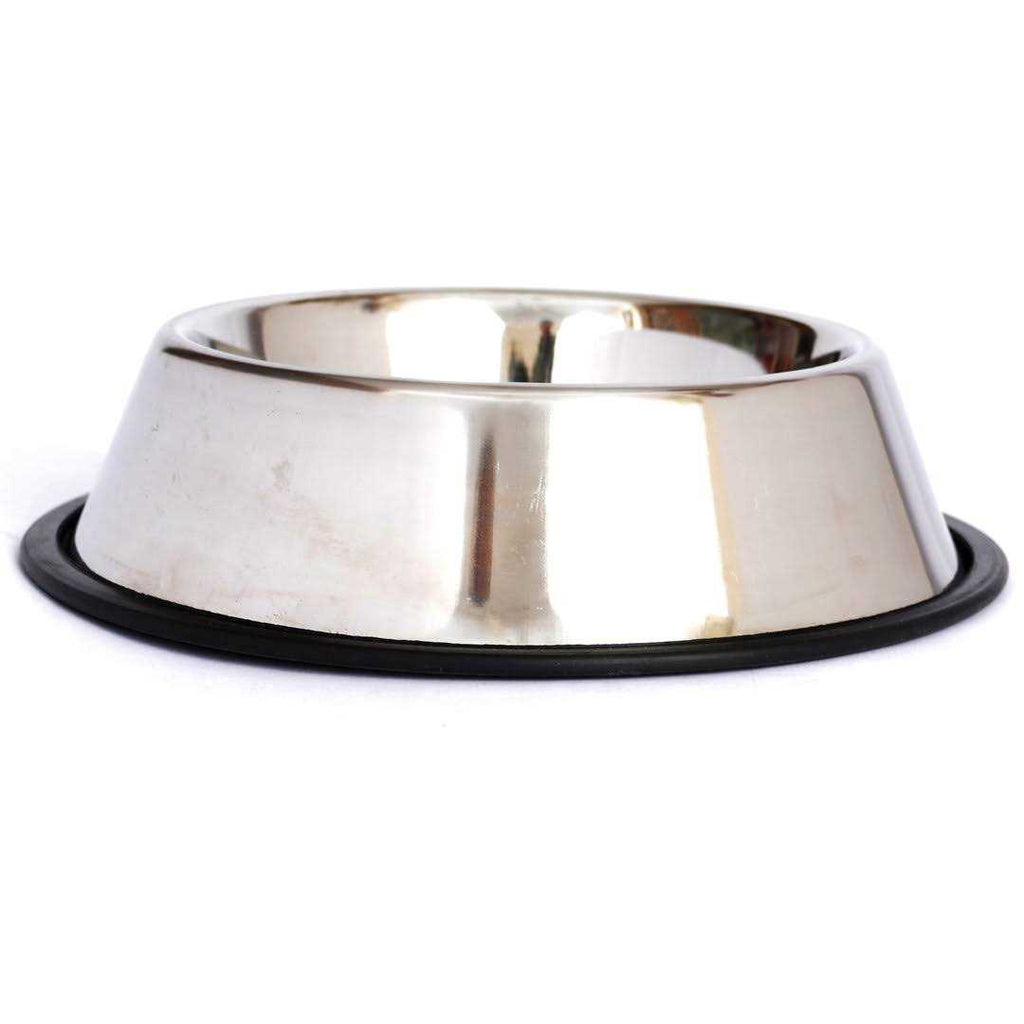 2 Pack Stainless Steel Non-Skid Pet Bowl H404