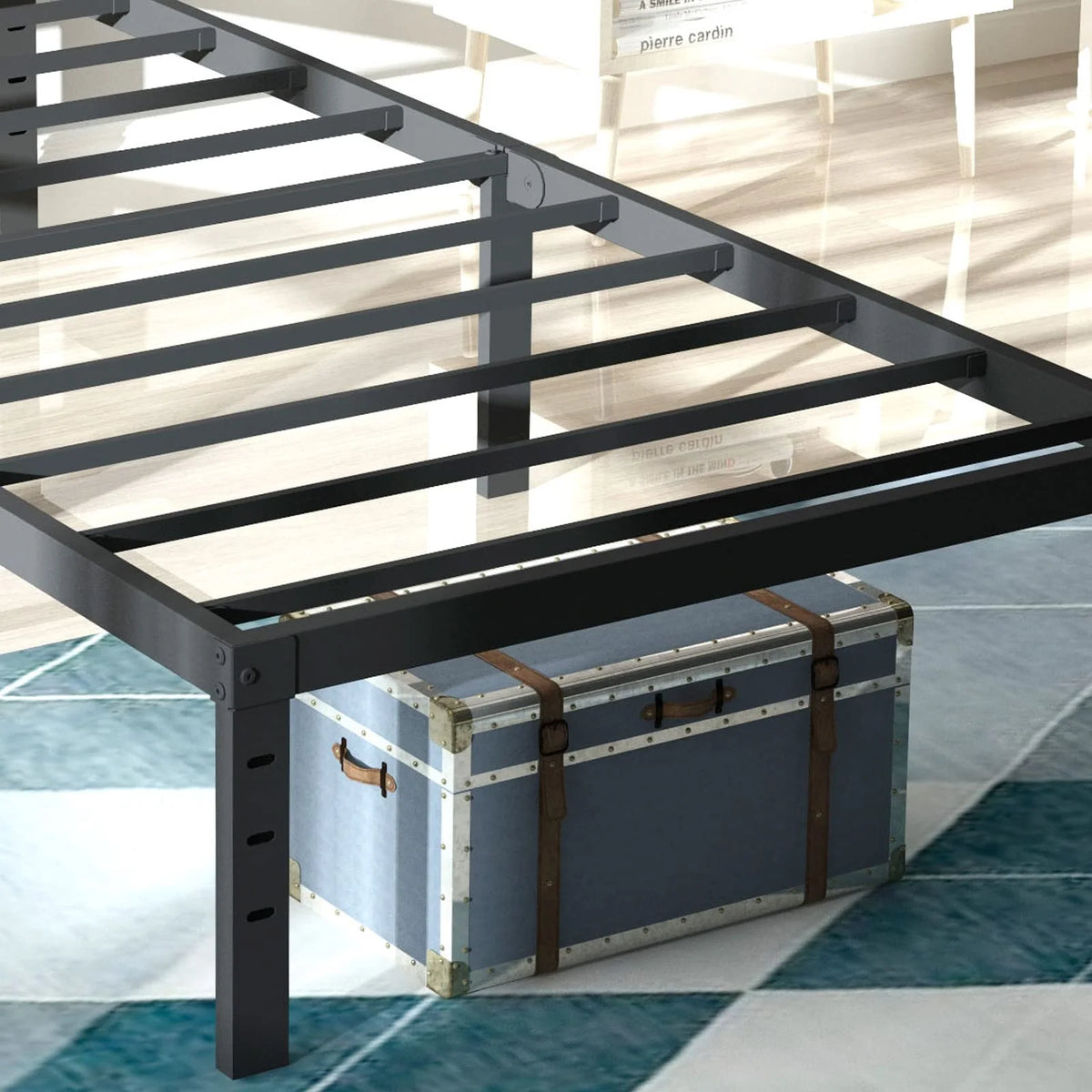 14'' Heavy Duty Twin Metal Platform Bed Frame X769571