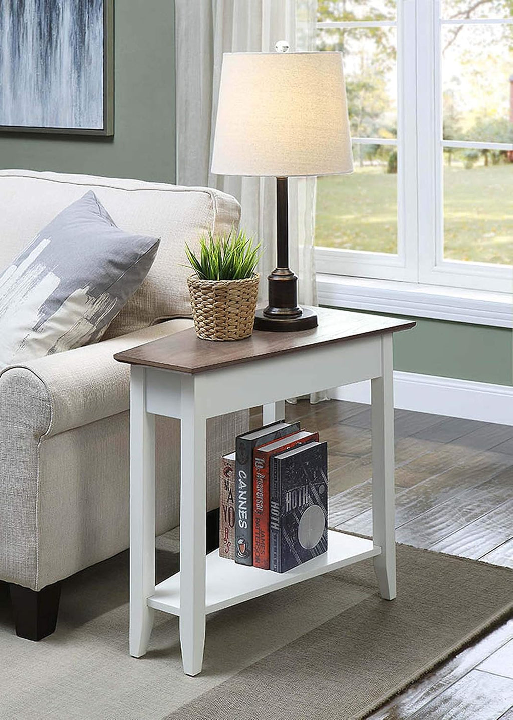 Wedge End Table C328