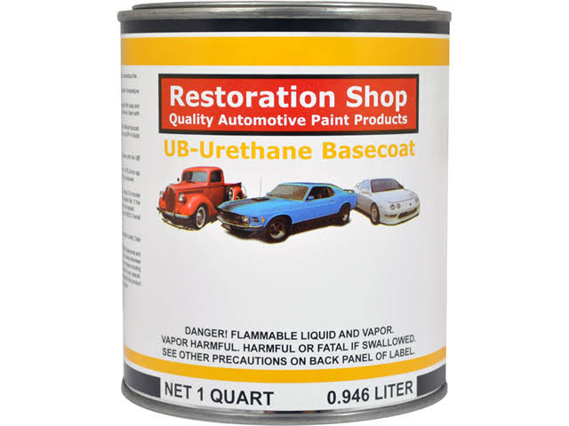 1 Quart Bright White Urethane Basecoat Car Paint N1500