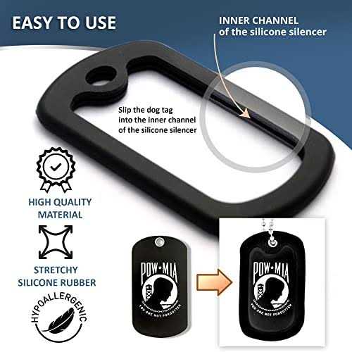 Silicone Rubber Dog Tag Silencer D55851