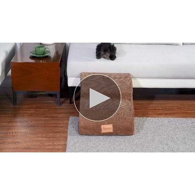 2-Step 30D Foam Pet Stairs with Waterproof Cover L46085
