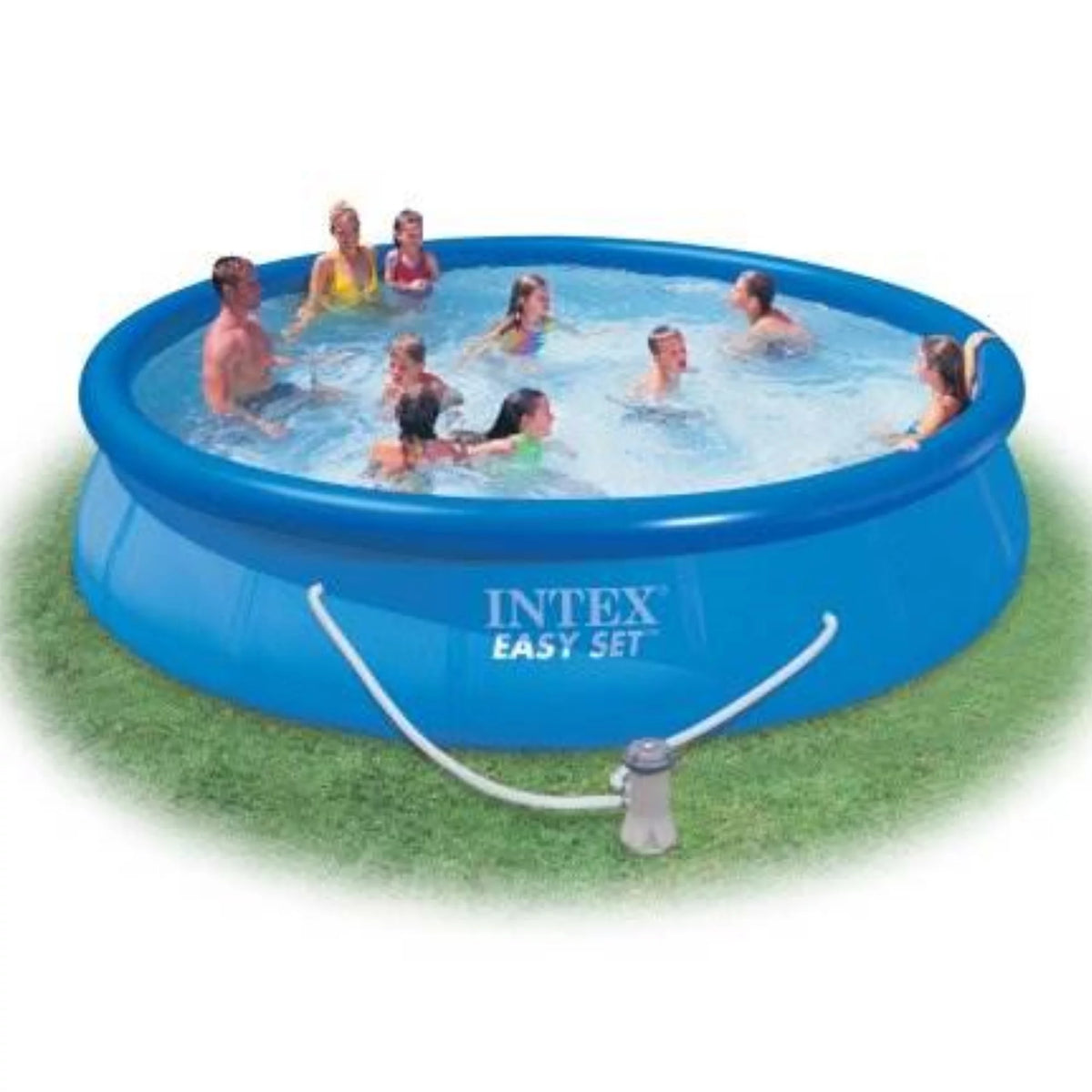 15ft x 33in Above Ground Swimming Pool with Filter Pump W579