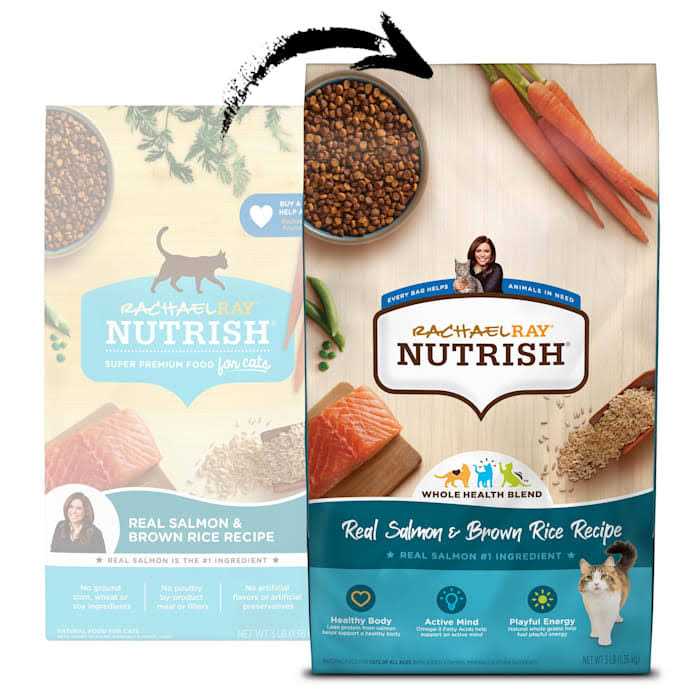 Salmon Brown Rice Recipe Dry Cat Food C6988
