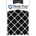 14x30x1 Carbon Pleated Furnace Filters Qty 3 T62530