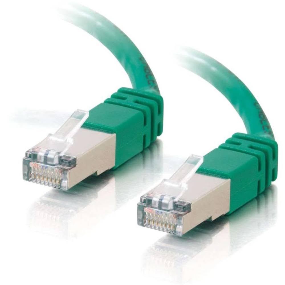 150ft Cat5e Molded Shielded (STP) Network Patch Cable, Green D76565