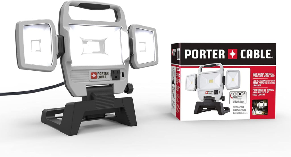 15W 1500-Lumen Rechargeable LED Work Light W8864