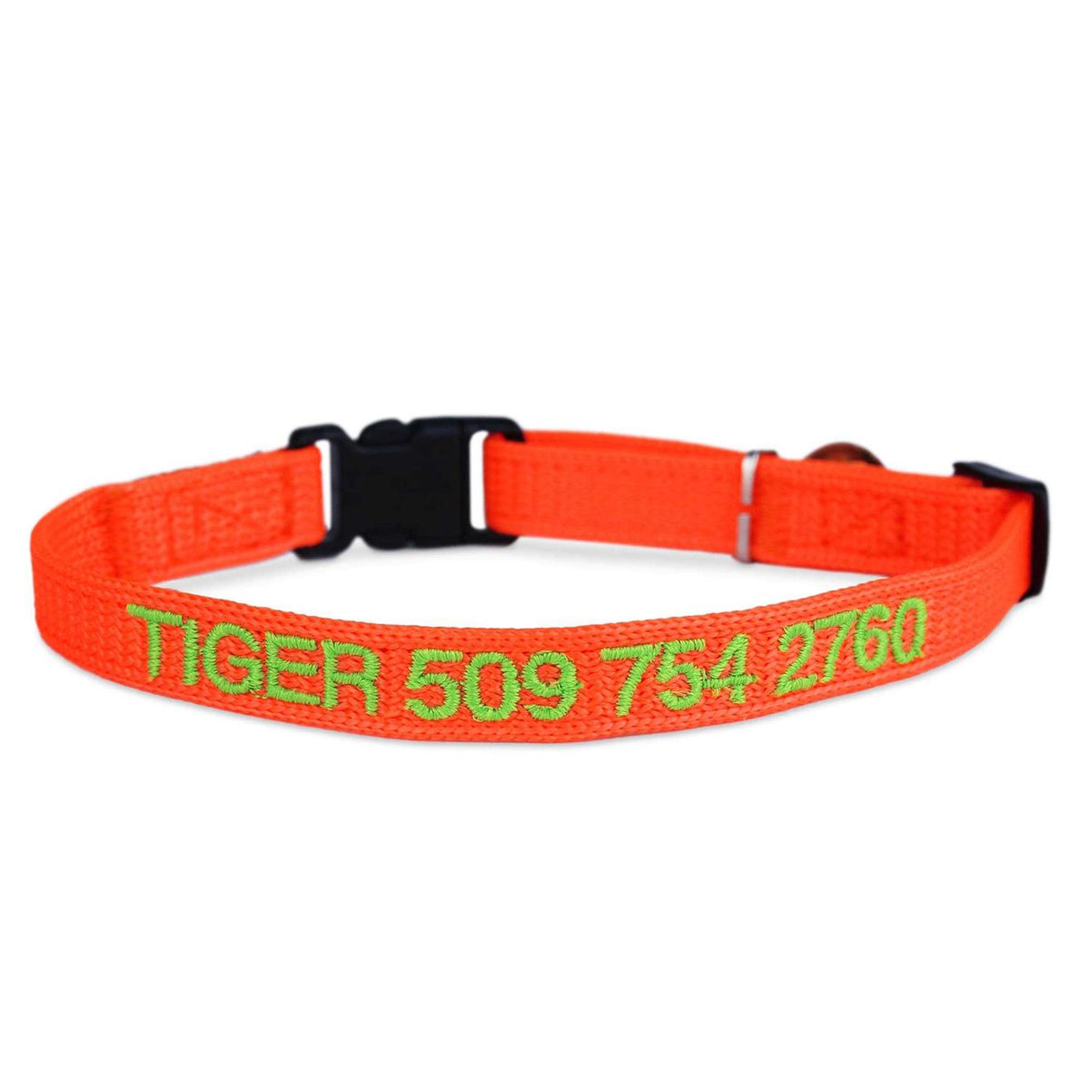 Nylon Personalized Breakaway Cat Collar with Bell H39985