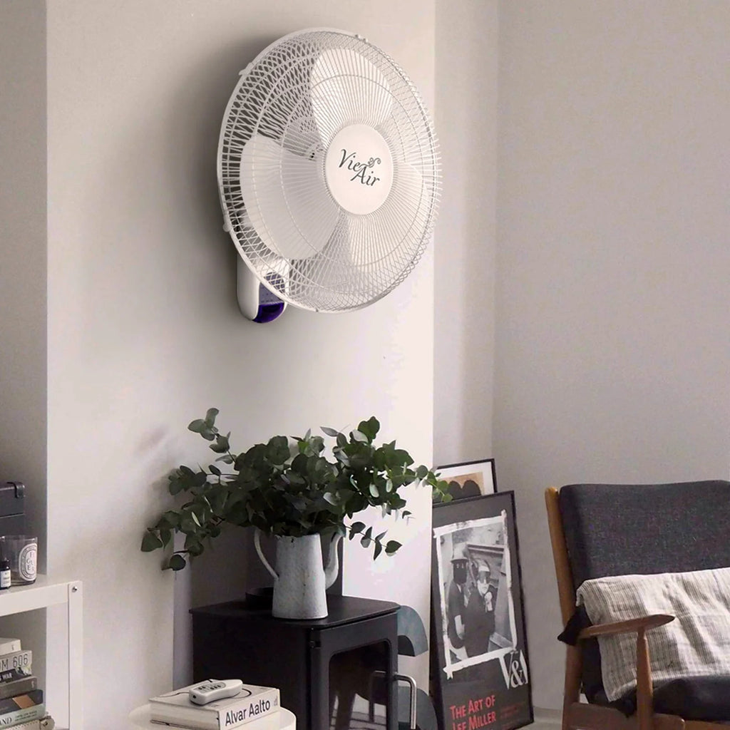 16 Pedestal Wall Fan White D7774