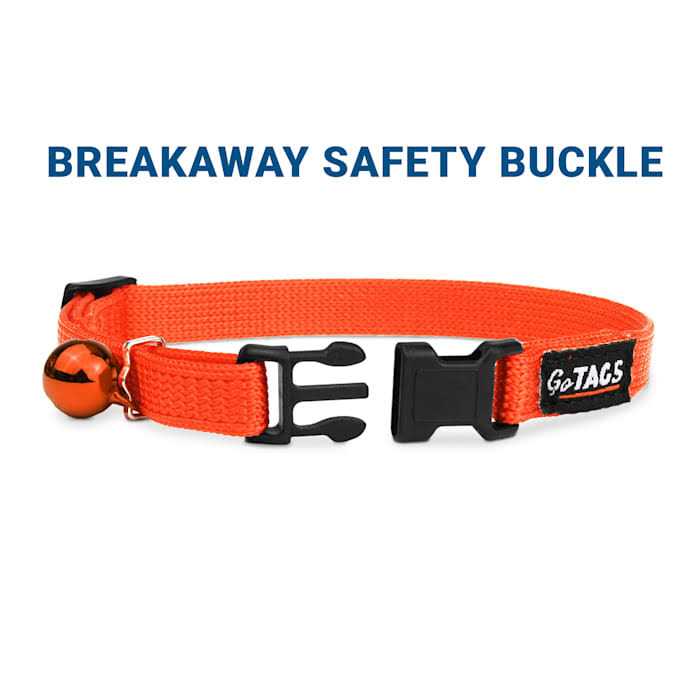 Nylon Personalized Breakaway Cat Collar with Bell H39985