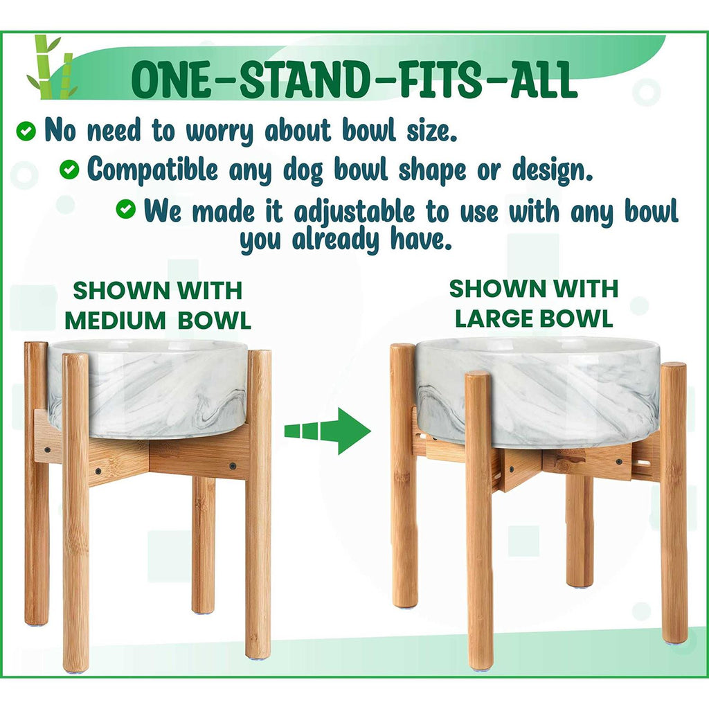Adjustable Dog Bowl Stand L781