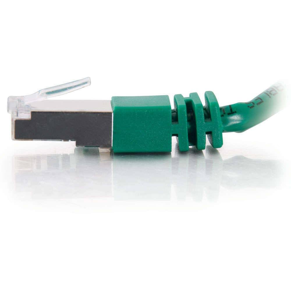 150ft Cat5e Molded Shielded (STP) Network Patch Cable, Green D76565