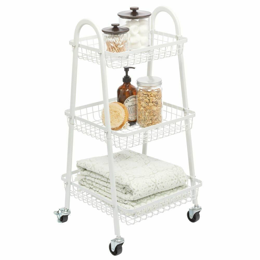 3 Tier Metal Storage Cart V750830