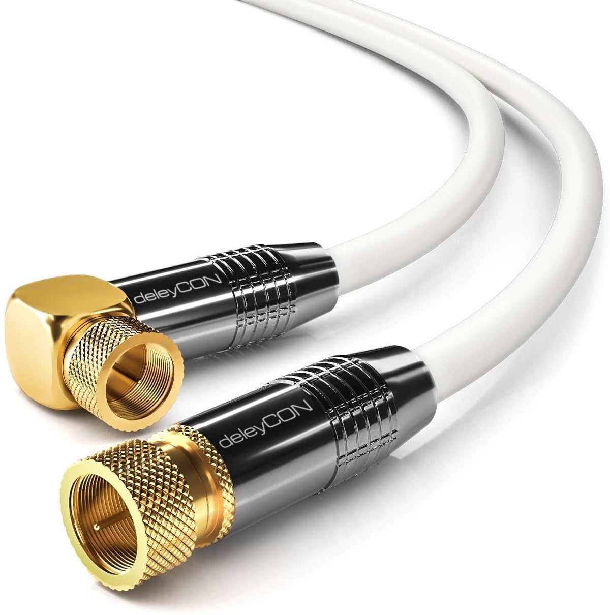 15m Coaxial Satellite Cable Gold-Plated F-Type Connector J186