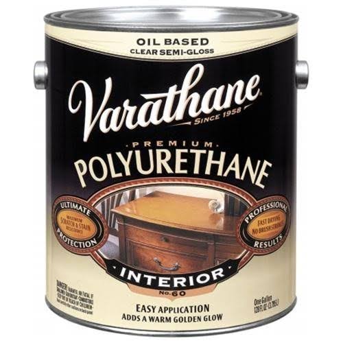 1 Gallon Oil Based Clear Semi Gloss Polyurethane Q51551