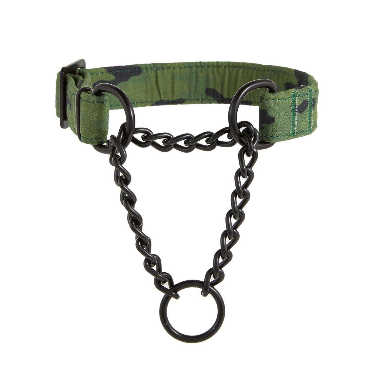 Camo Non-Slip Martingale Dog Collar S192