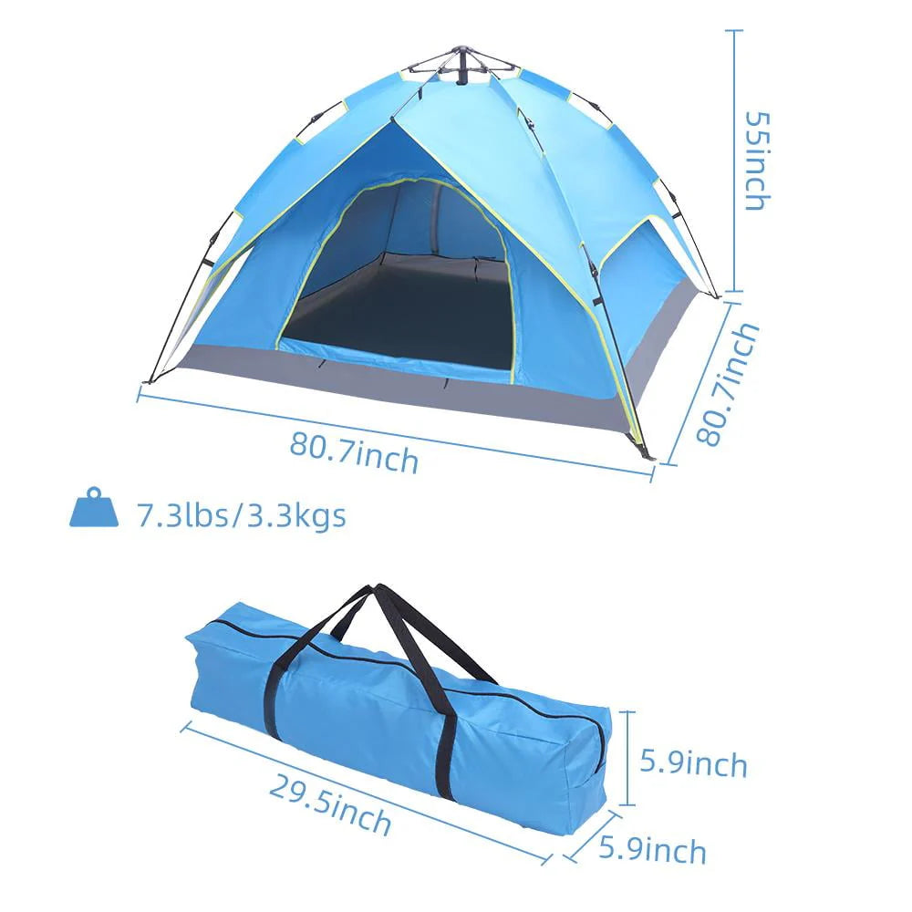 2-3 Person Waterproof Automatic Camping Tent Z629