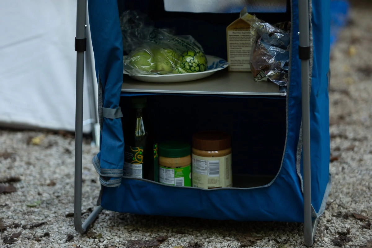 3-Shelf Collapsible Cabinet with Table Top V626