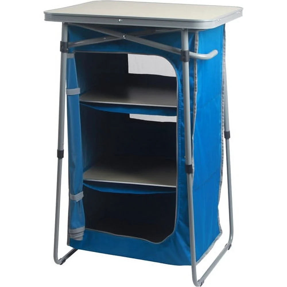 3-Shelf Collapsible Cabinet with Table Top V626