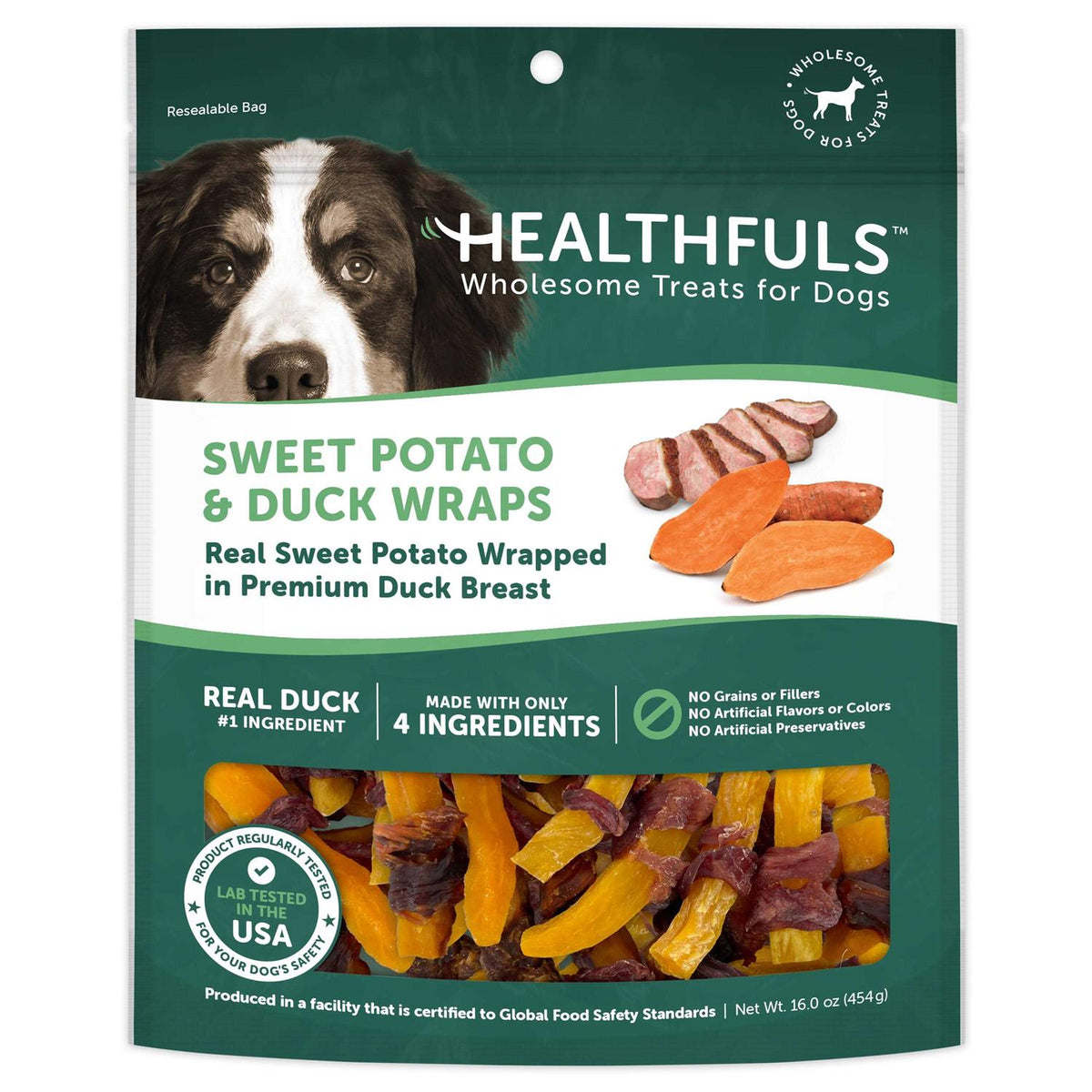 Duck & Sweet Potato Treats 16 oz Y3767