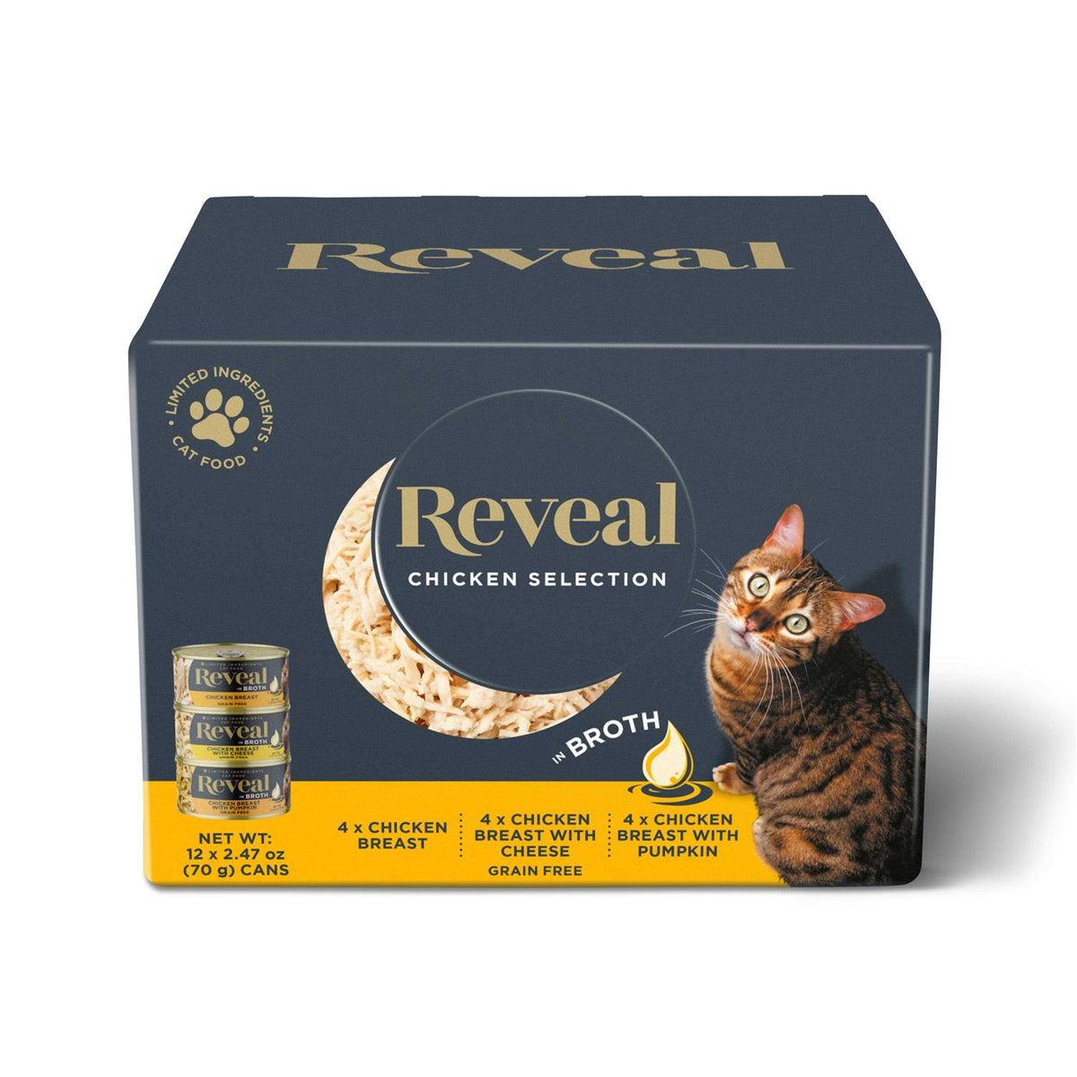 Grain Free Chicken Cat Food in Broth T502887