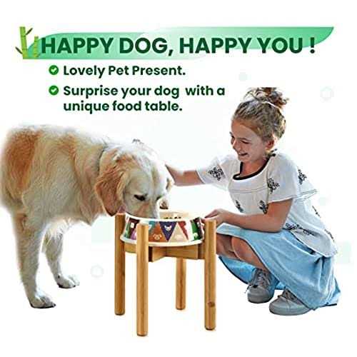 Adjustable Dog Bowl Stand L781