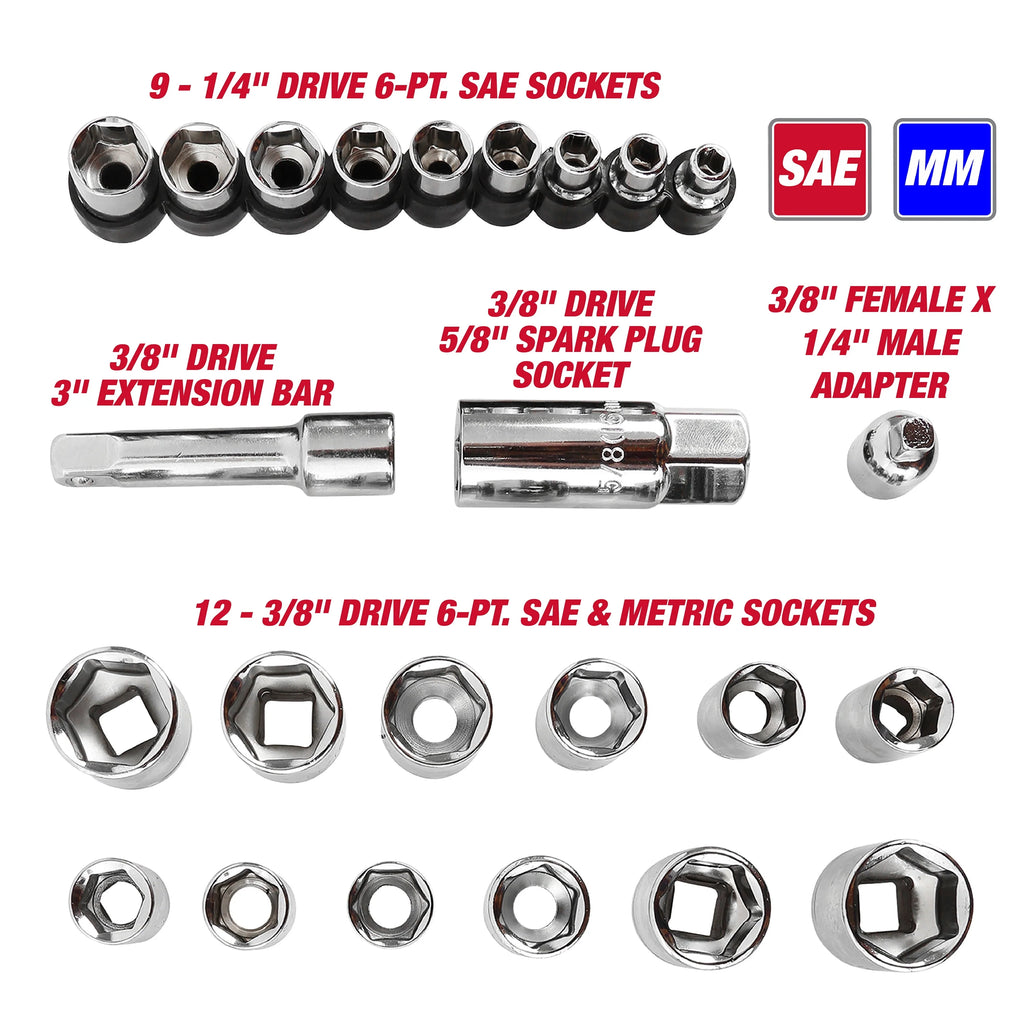 118-Piece Tool Set F3114